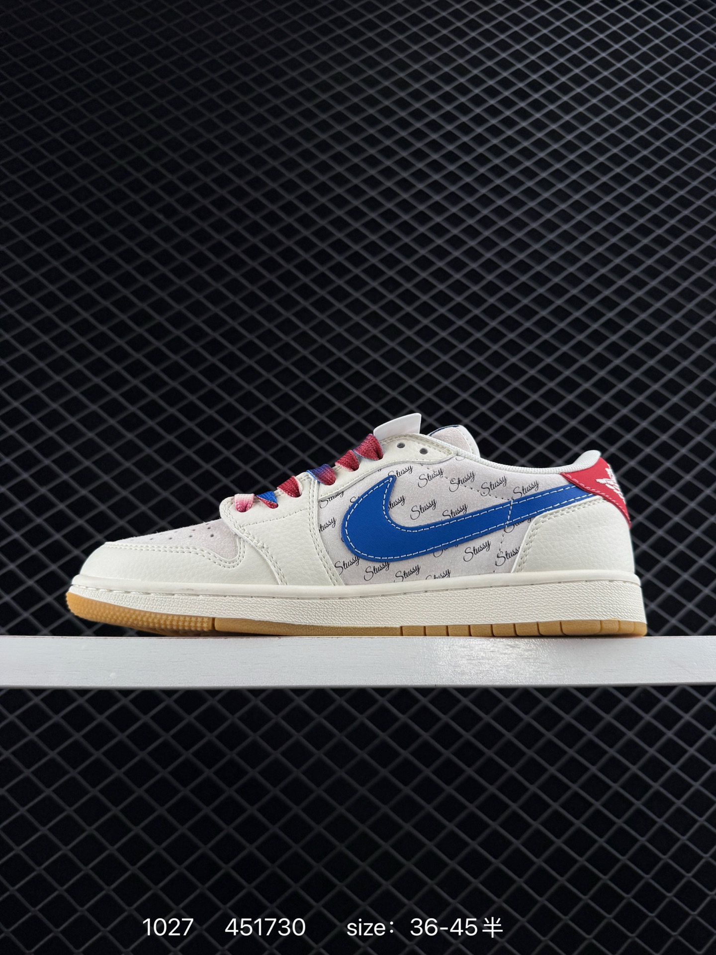 Fragment x Travis Scott x LV Air Jordan 1 Low